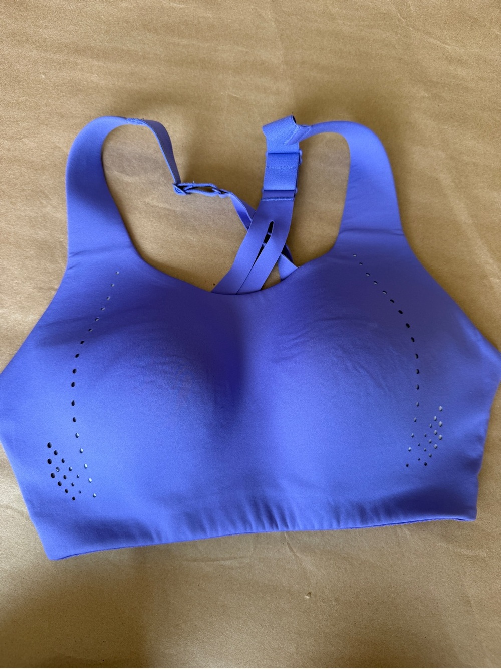 lululemon athletica Perforated Purple Sports Bra